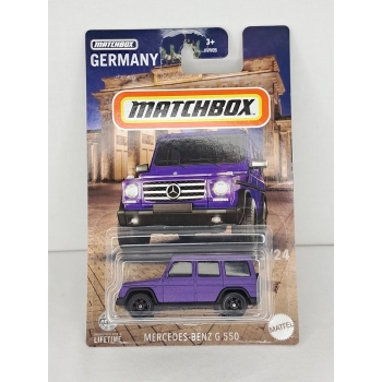 Matchbox 1:64 Best of Germany 2024 - Mercedes-Benz G550 violet